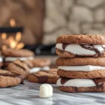 NUTELLA MARSHMALLOW COOKIES-2