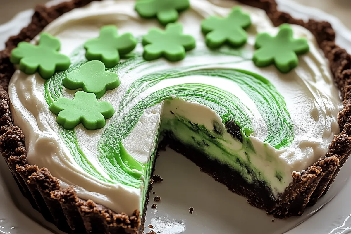 Tips for Shamrock Swirl Pie