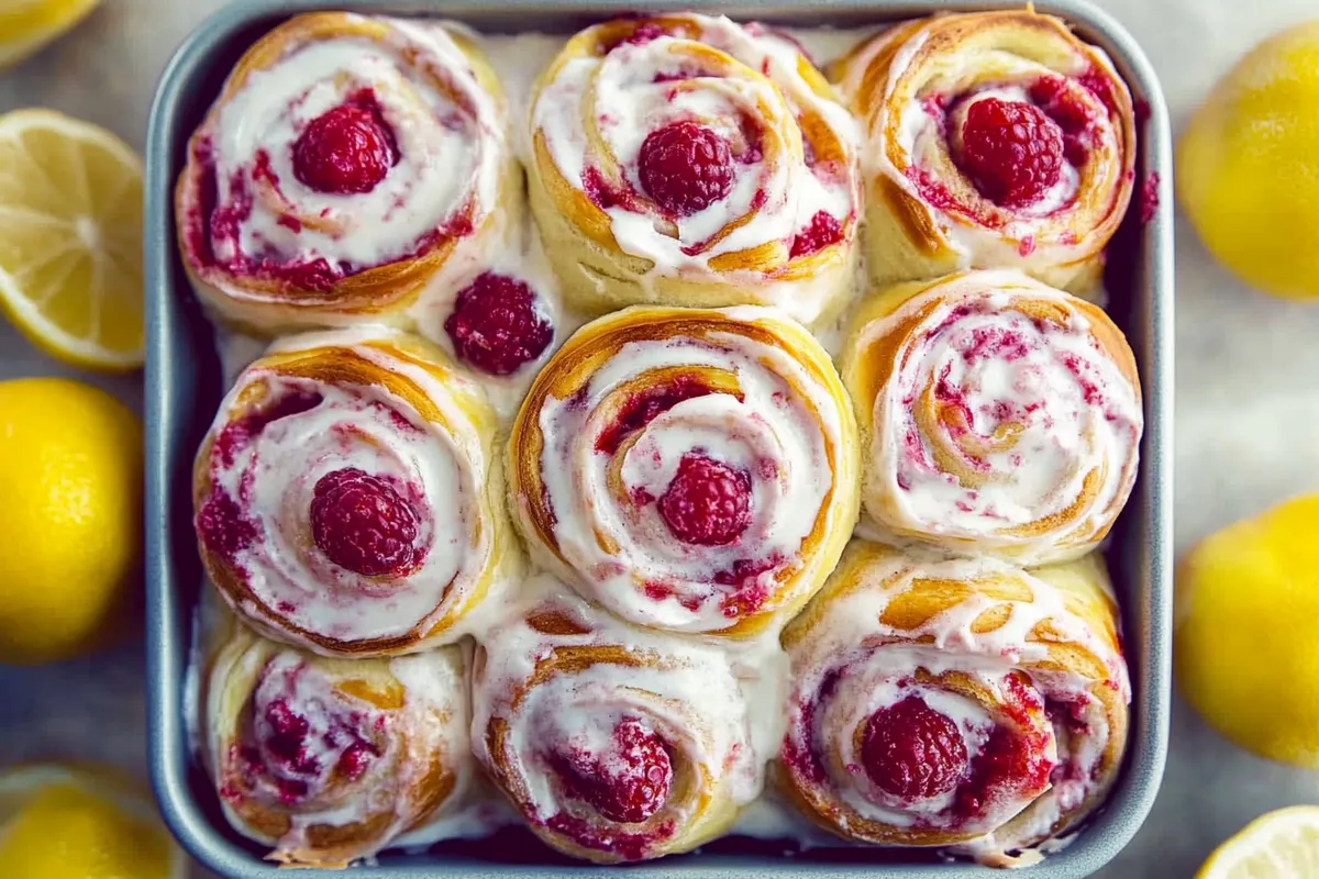 Tips for Overnight Raspberry Sweet Rolls with Lemon Cream