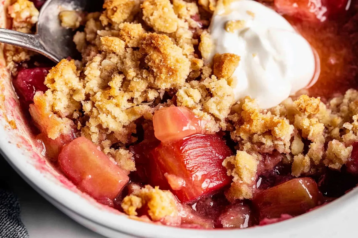 Tips for Easy Rhubarb Crisp