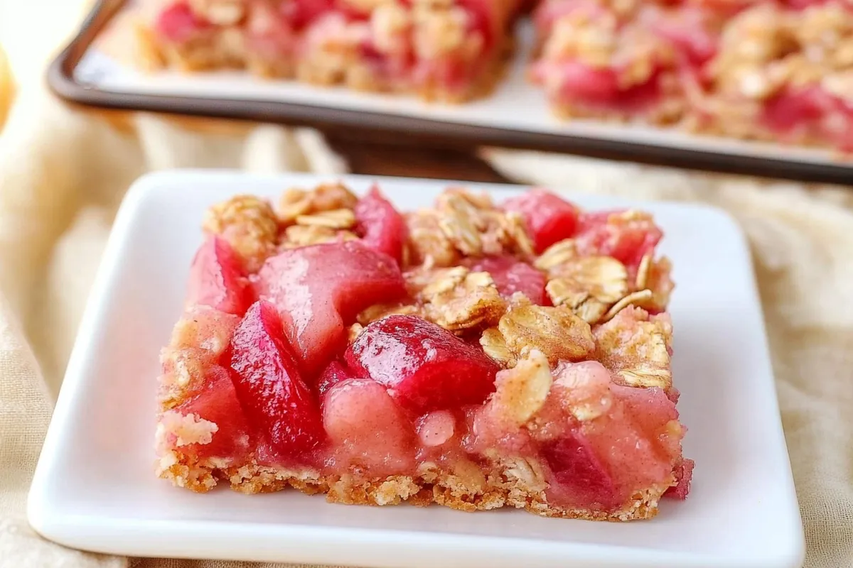 Tips for Rhubarb Oatmeal Bars
