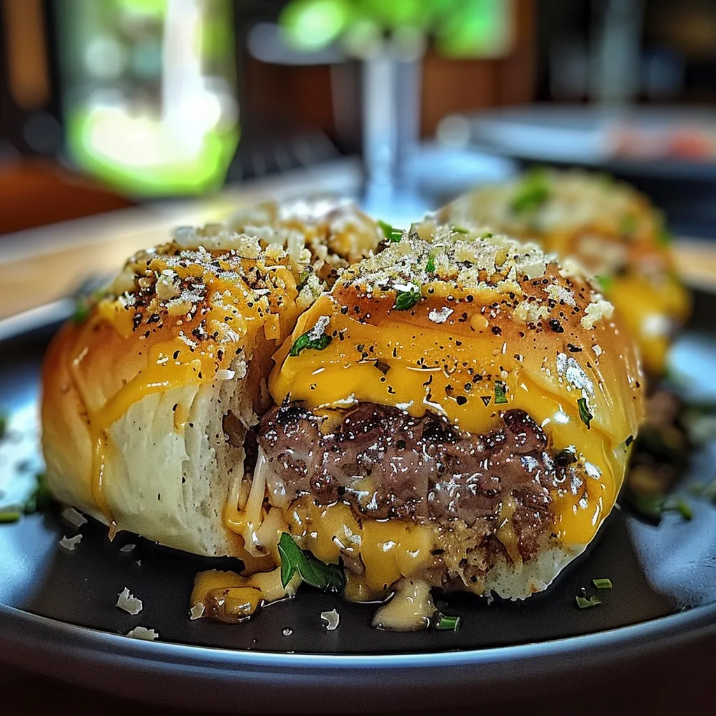 Tips for Garlic Parmesan Cheeseburger Bombs