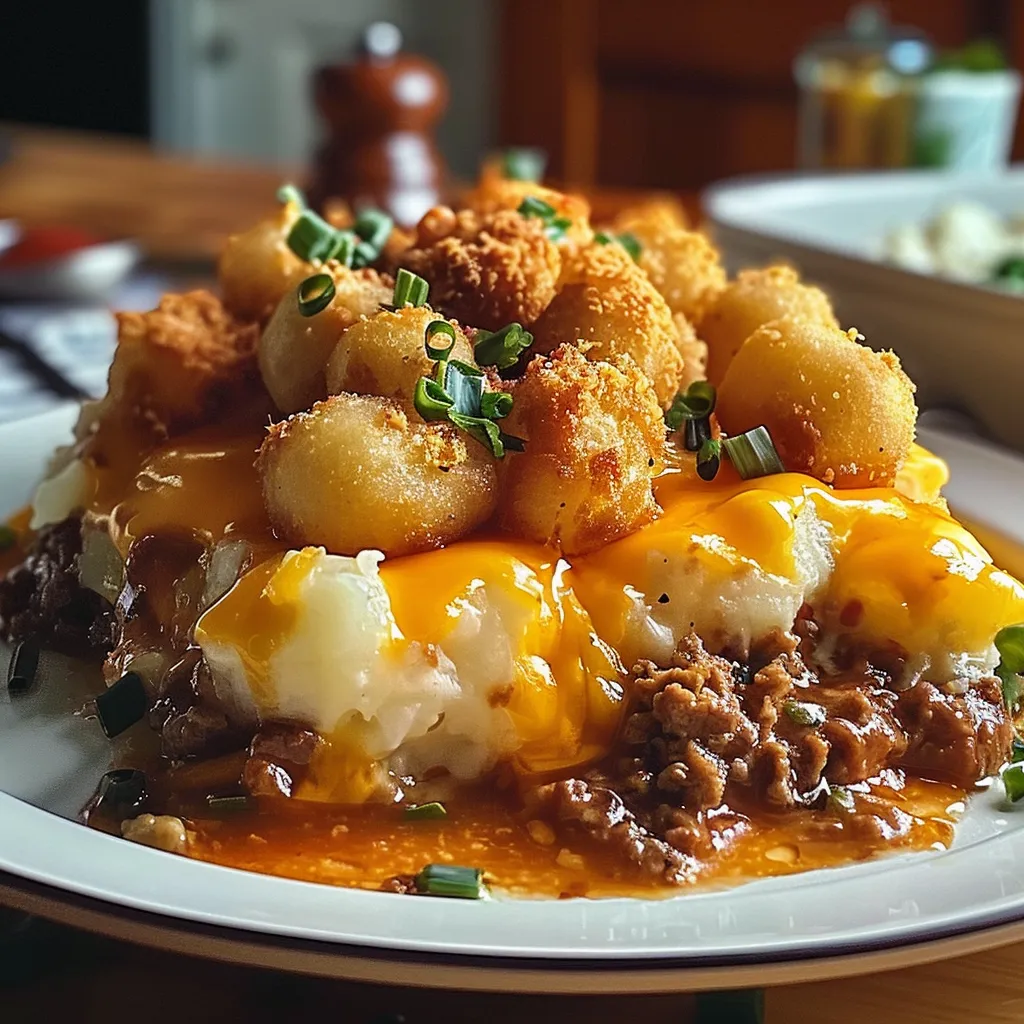 Tips for SHEPHERD’S PIE TATER TOT CASSEROLE 