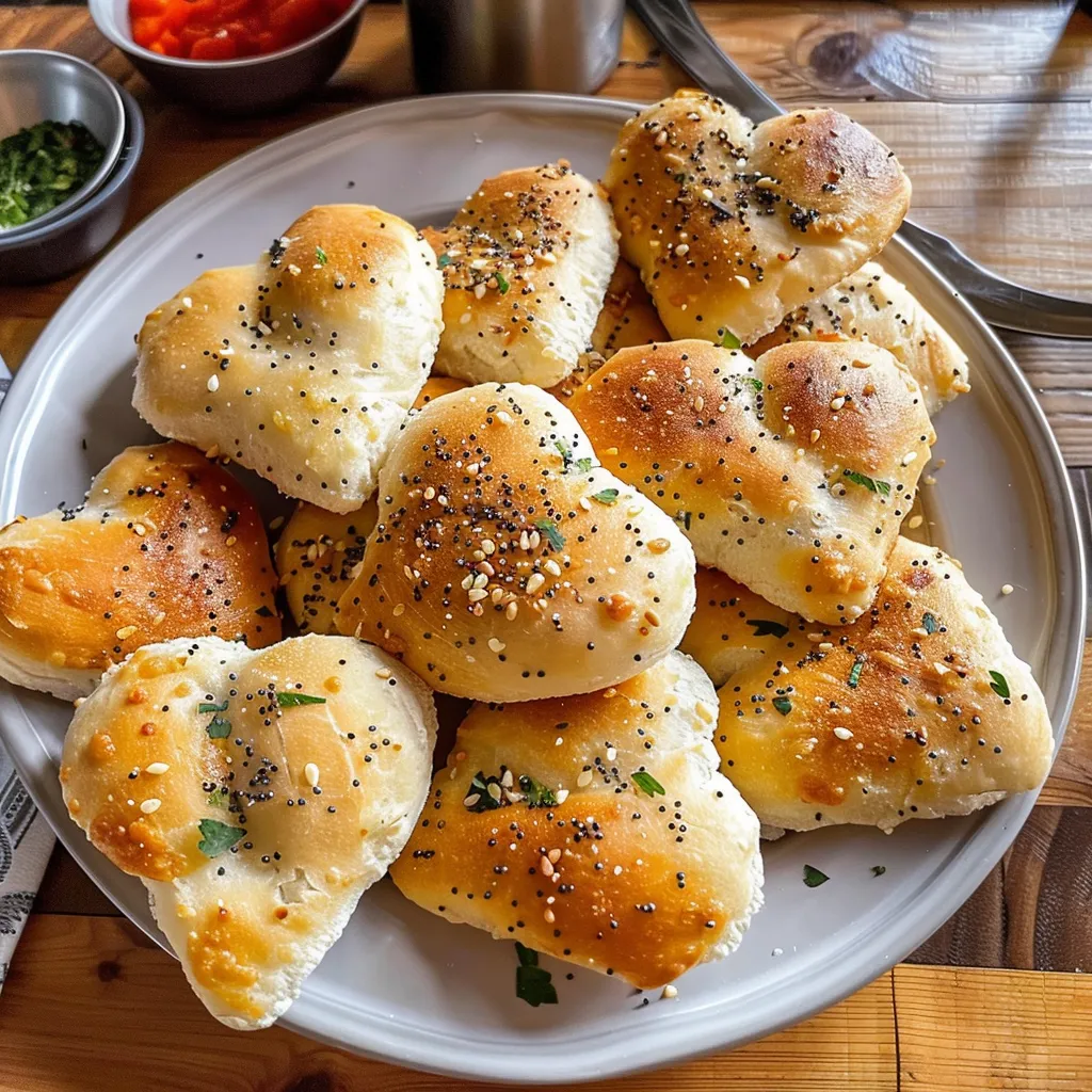 Tips for HEART-SHAPED BREADSTICKS