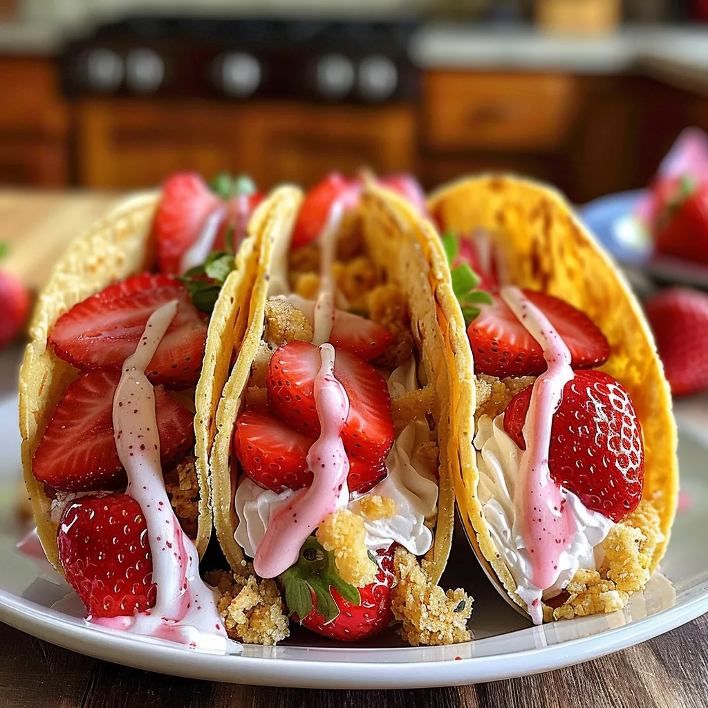 Tips for Strawberry Shortcake Tacos
