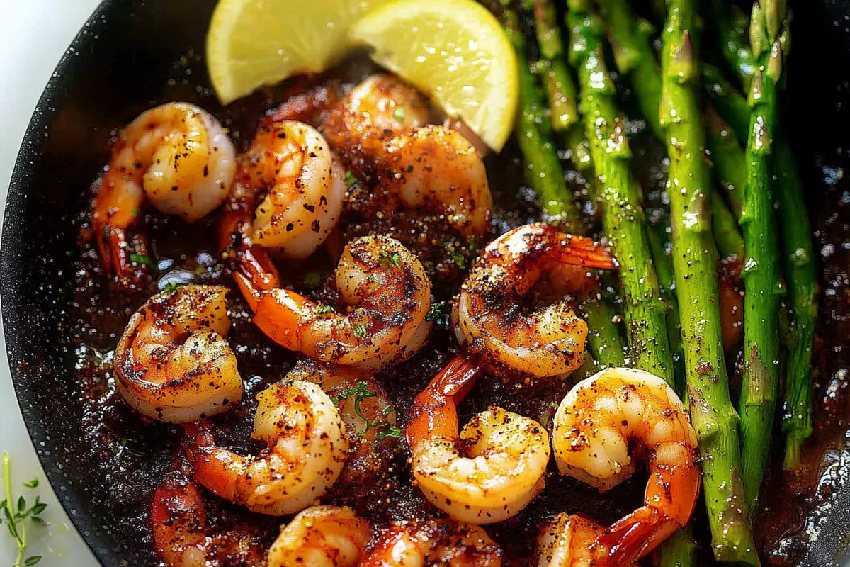 Tips for Spicy Shrimp and Asparagus Delight in One Pan