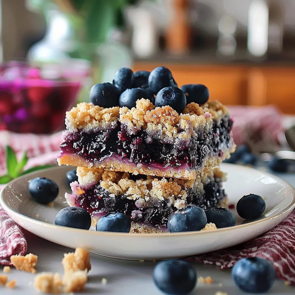 Tips for Blueberry Crumble Bars