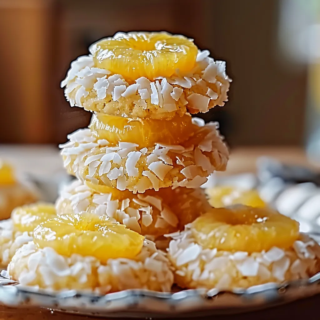 Tips for Hawaiian Pineapple Coconut Thumbprint Cookies