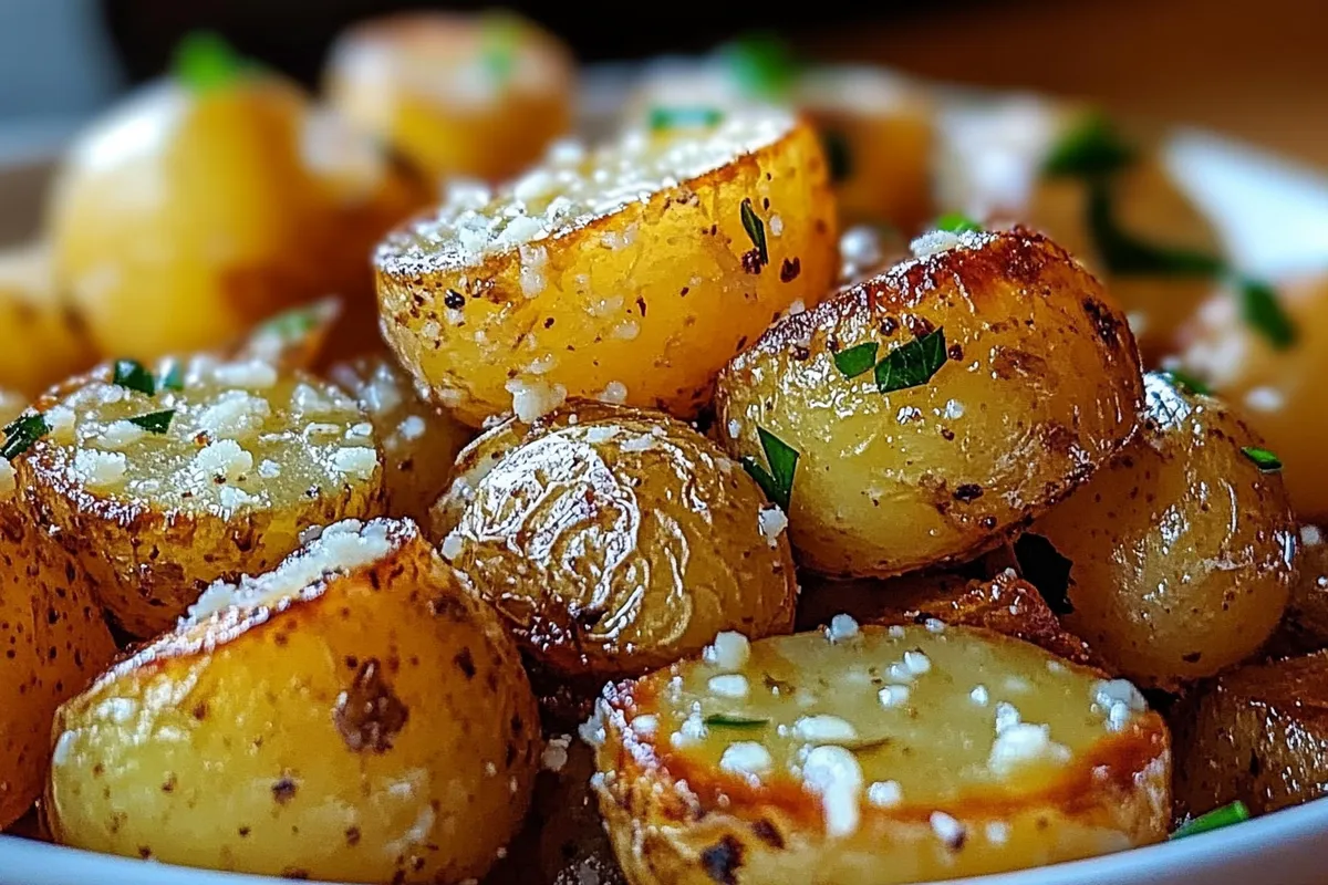 Tips for Roasted Garlic Butter Parmesan Potatoes 