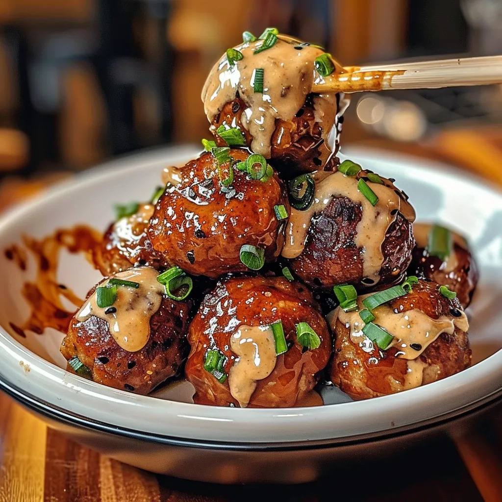 Tips for Korean BBQ Meatballs with Spicy Mayo Dip