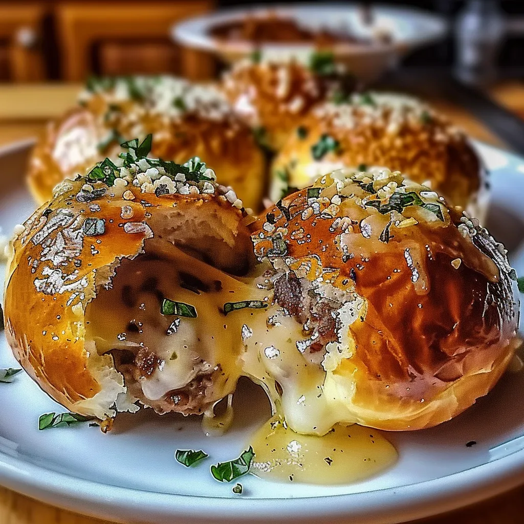 Tips for Garlic Parmesan Cheeseburger Bombs