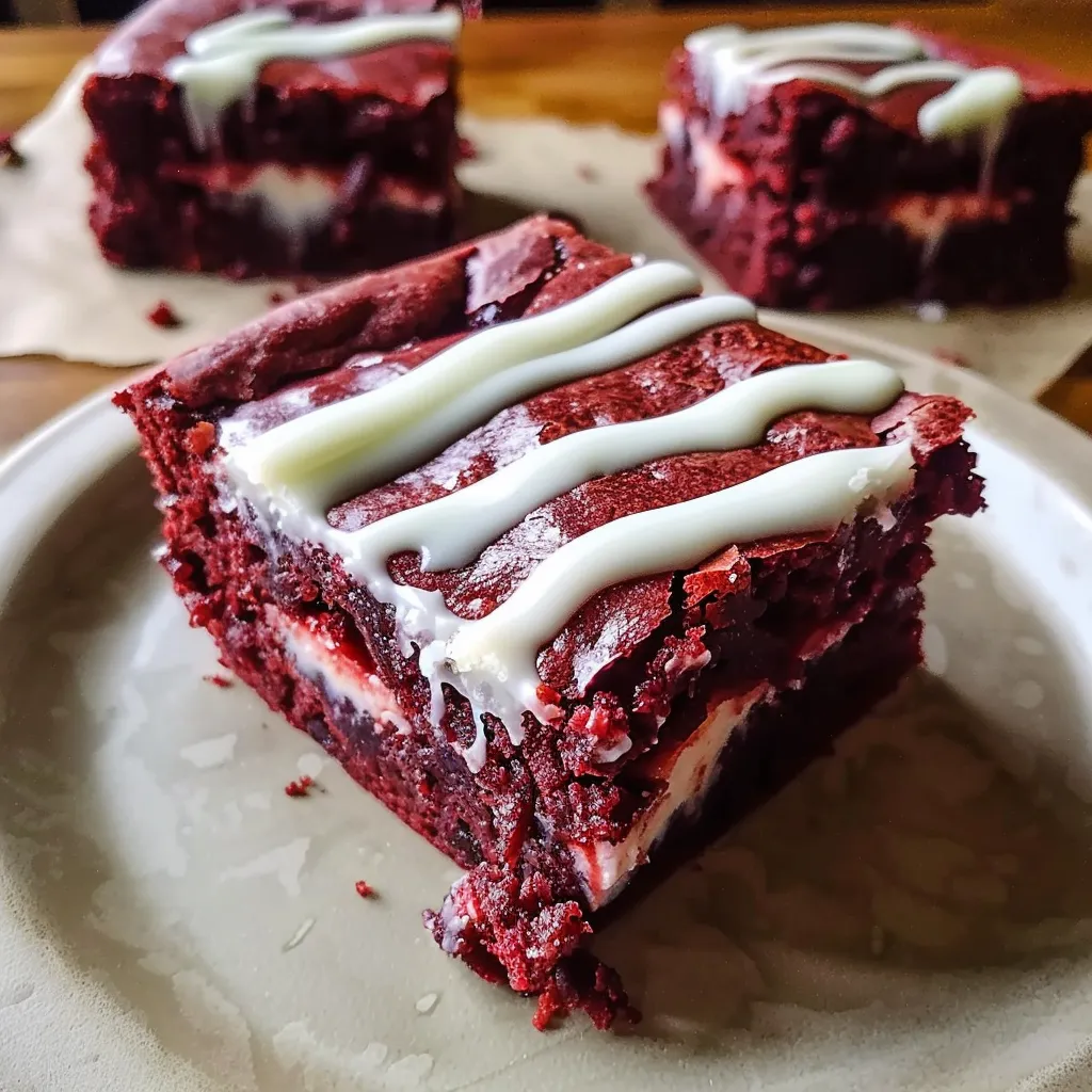 Tips for The Best Fudgy Red Velvet Brownies Recipe
