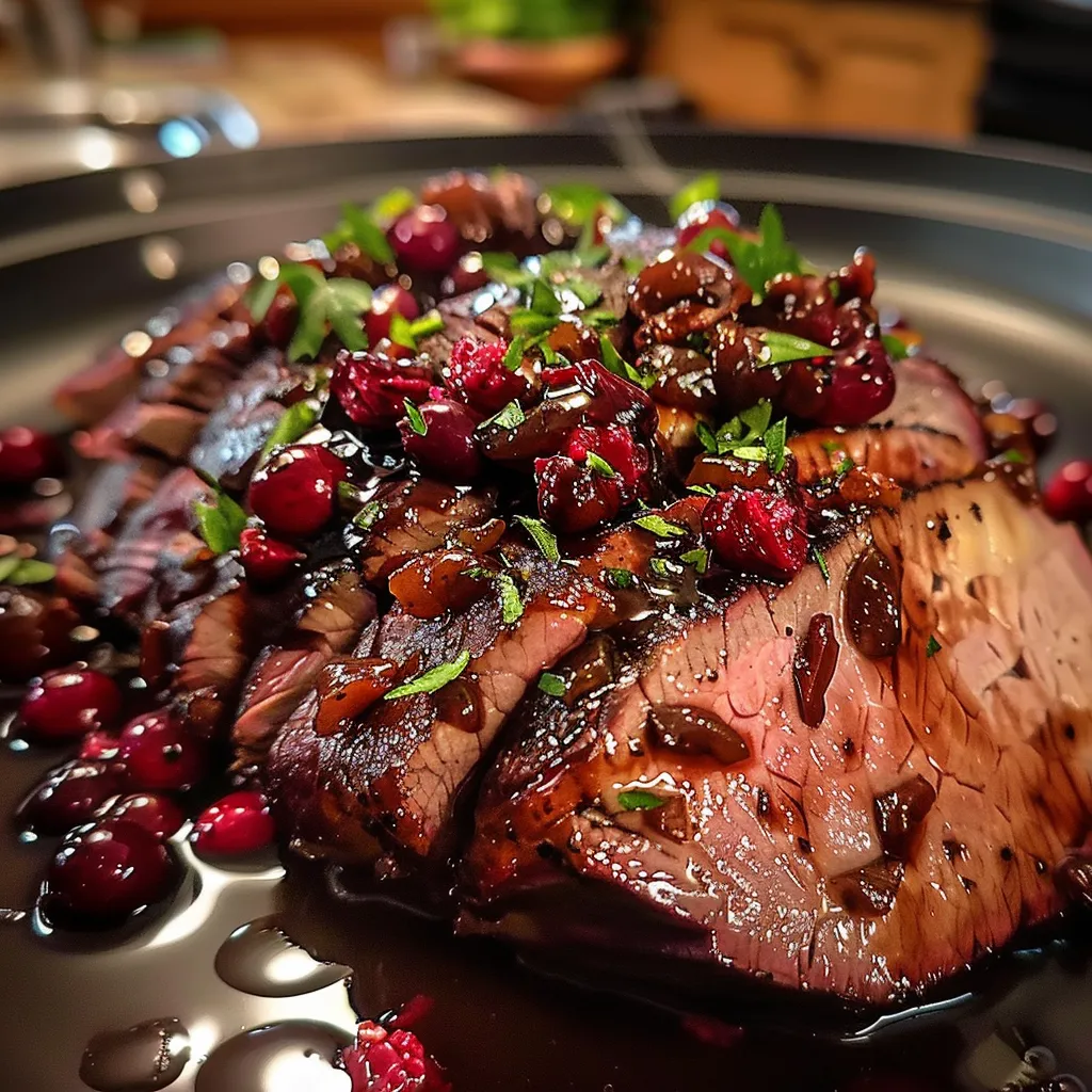 Tips for Savory Cranberry Balsamic Roast Beef