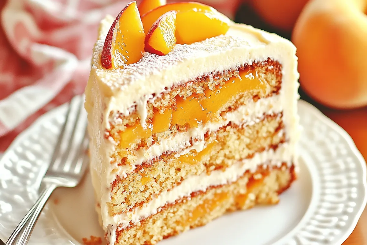 Tips for Brown Sugar Layer Cake with Peach Filling