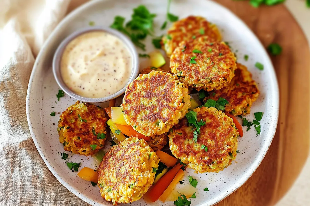 Tips for Chickpea Fritters with Veggies