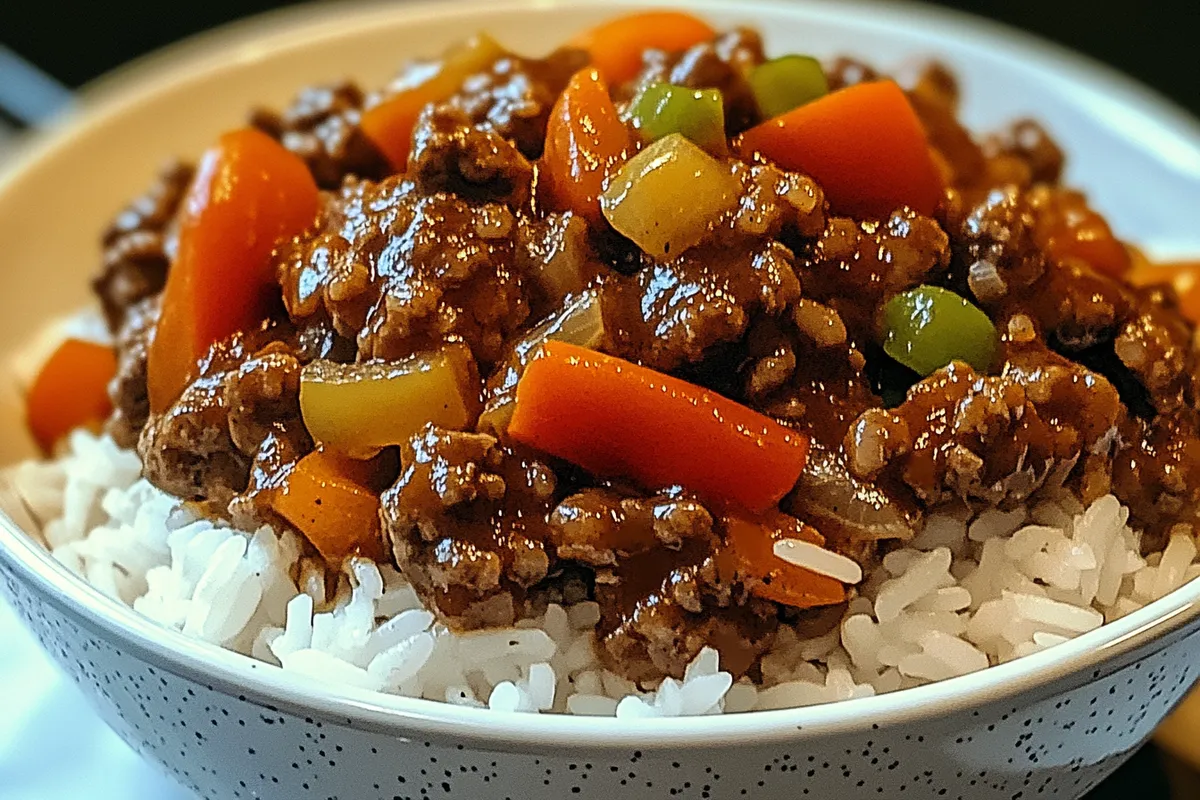 Tips for Beef and Pepper Rice Bowl