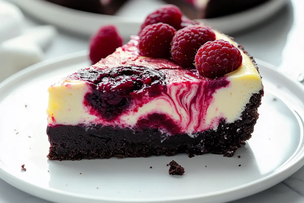Tips for CHOCOLATE RASPBERRY CHEESECAKE