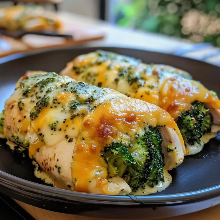 Broccoli Cheddar Chicken Roll-Ups: Easy and Flavorful Dinner