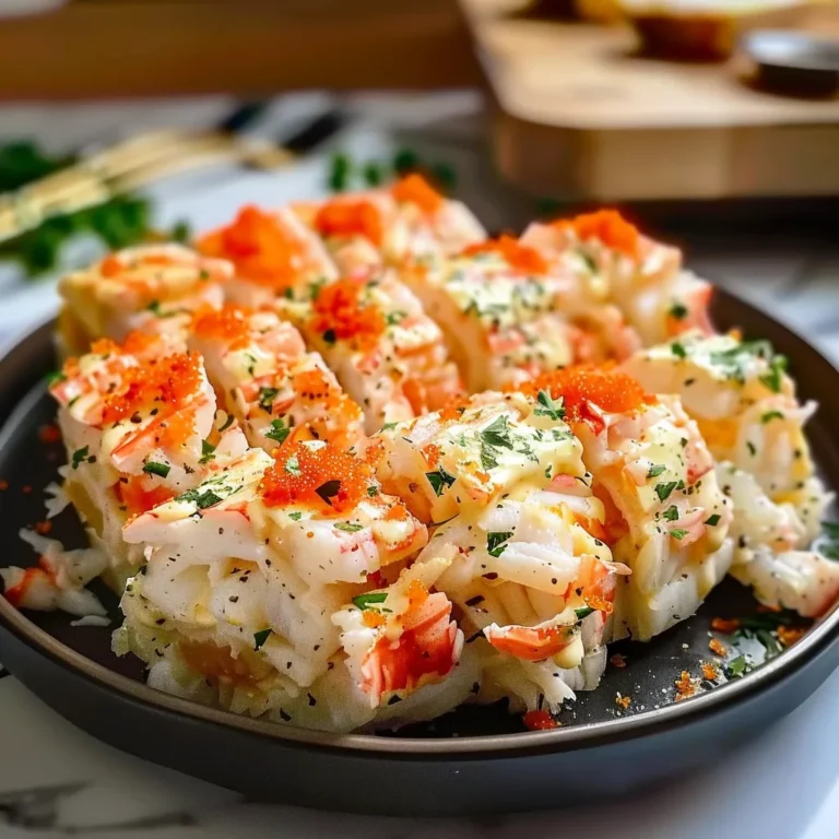 Garlic Butter King Crab Rolls: A Delicious Seafood Delight