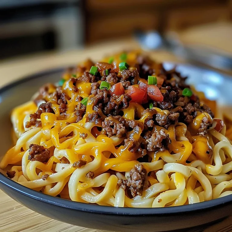 Cheeseburger Noodles : A Delicious Twist on Comfort Food