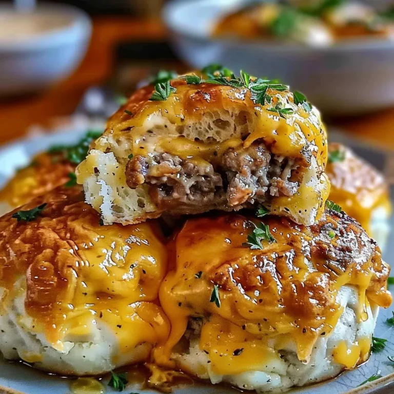 Garlic Parmesan Cheeseburger Bombs: Irresistibly Delicious Treats
