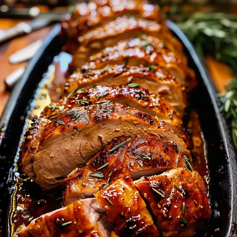Juicy and Tender Pork Tenderloin Roast Recipe Made Easy