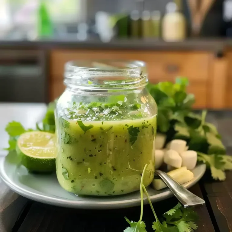 Cilantro Lime Vinaigrette: Fresh & Zesty Salad Dressing