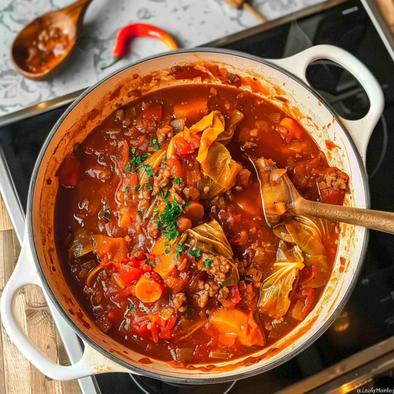 Cabbage Roll Soup: A Hearty Comfort Food Delight