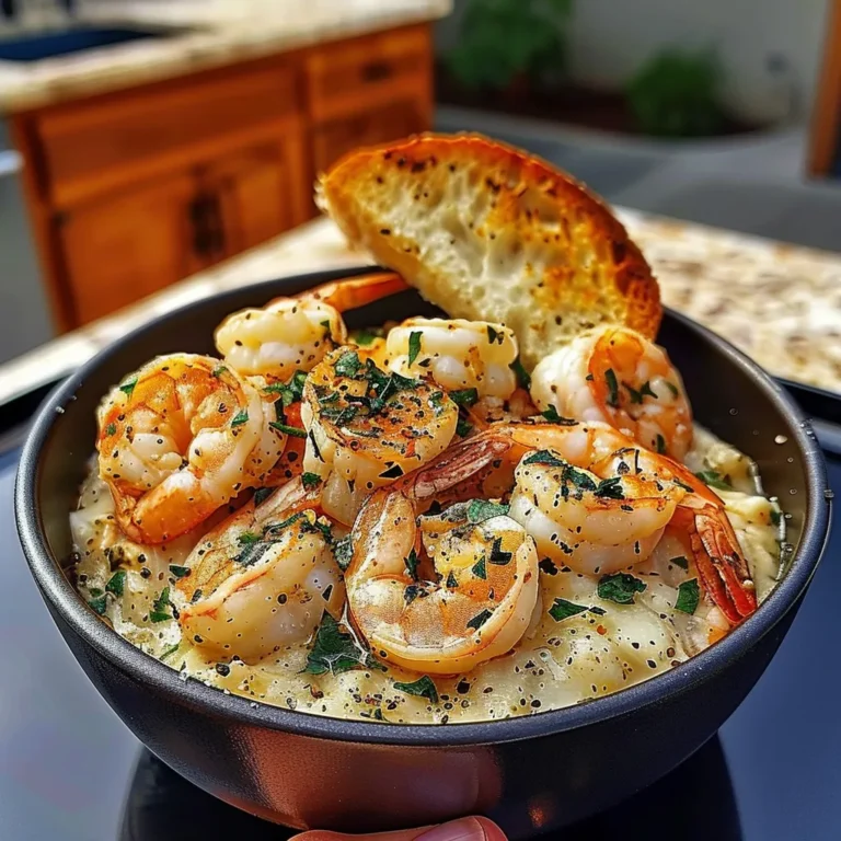 Shrimp Scampi Bowls with Garlic Bread: A Flavorful Delight