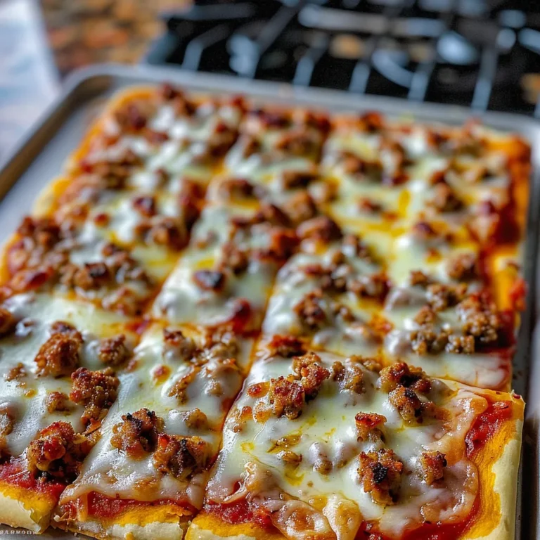 DIY Classic School Lunchroom Pizza: Easy Recipe