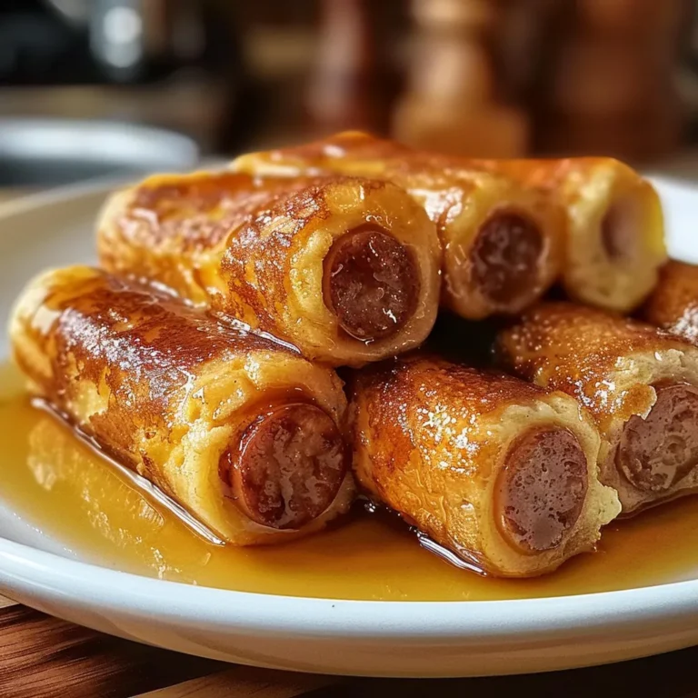 Sausage French Toast Roll-Ups Recipe: A Sweet & Savory Treat
