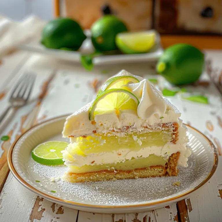 Key Lime Cake Recipe: Zesty & Moist Delight