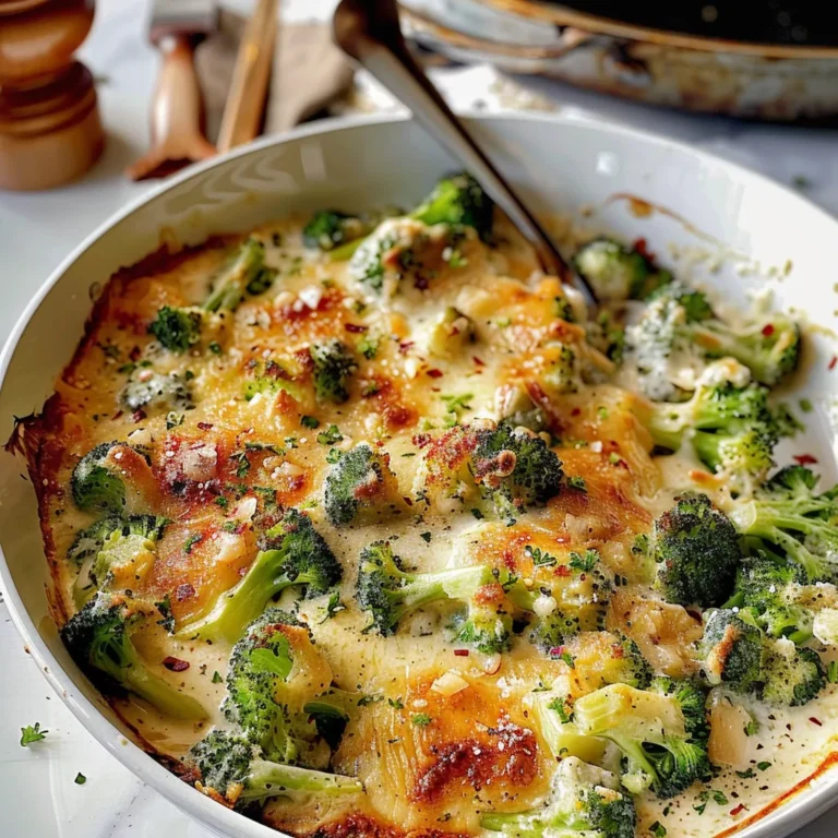 Creamy Garlic Parmesan Broccoli: A Flavorful Side Dish