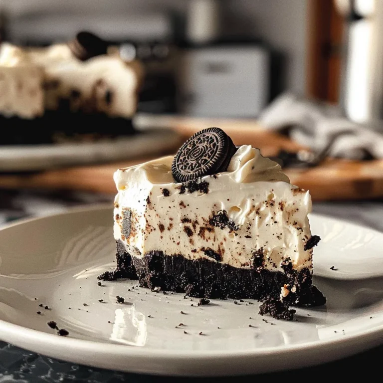 No Bake Oreo Cheesecake: Easy & Delicious Dessert Recipe