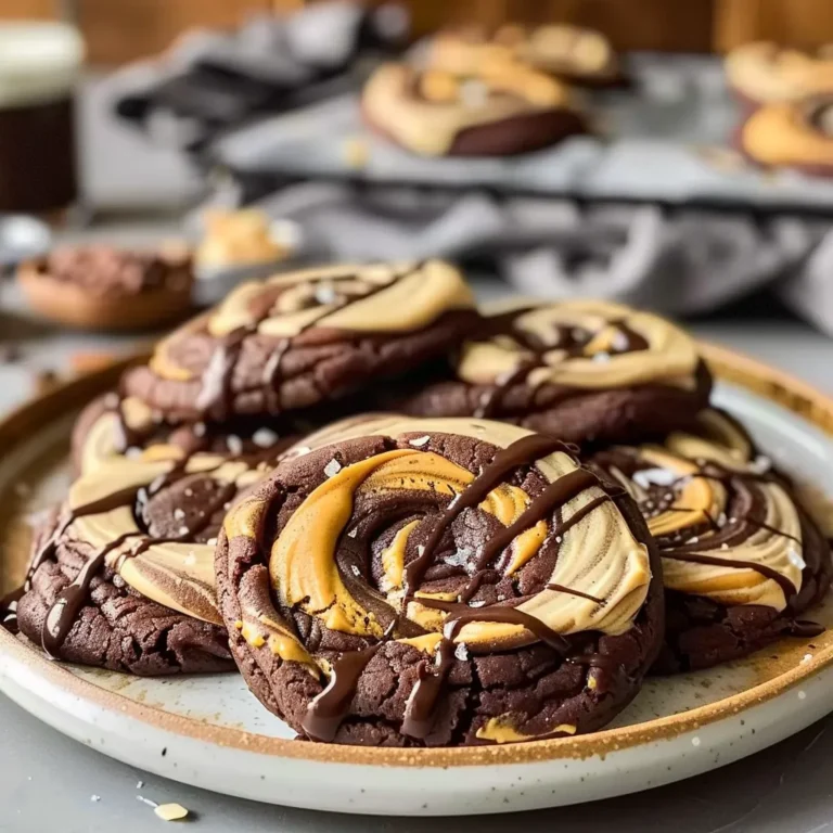 Chocolate Peanut Butter Swirl Cookies – A Decadent Delight