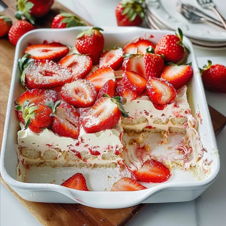 Strawberry Tiramisu Cake: A Delicious Twist on a Classic