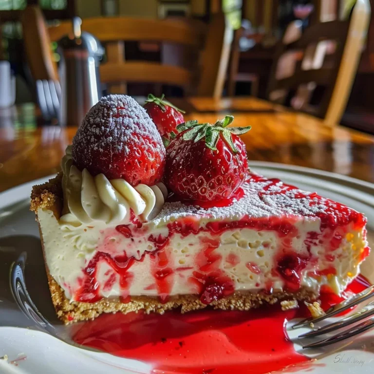 White Chocolate Strawberry Cheesecake: A Delightful Dessert