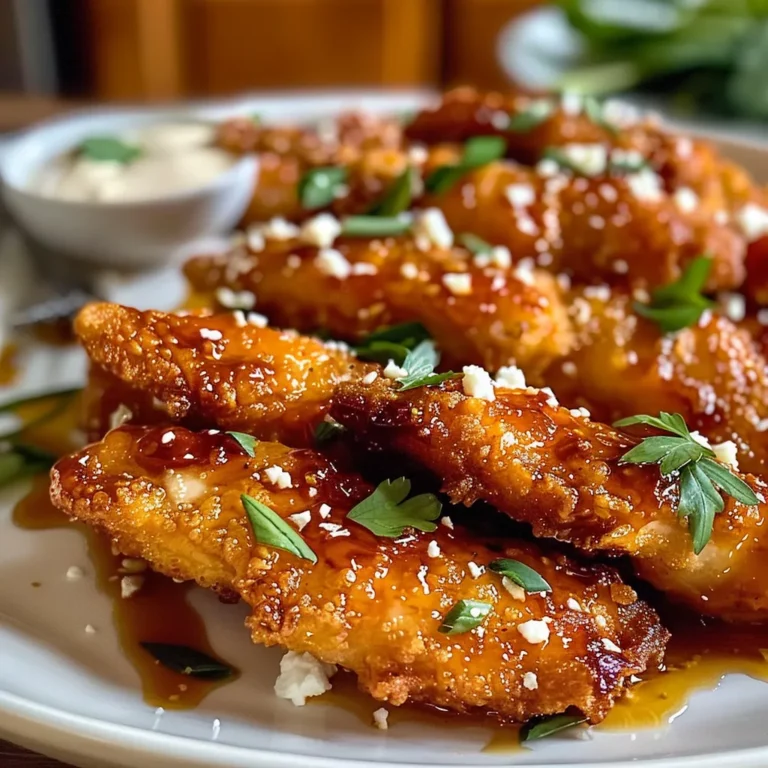 Crispy Hot Honey Feta Chicken: A Sweet & Savory Delight