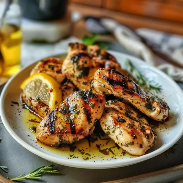 Easy Lemon Herb Grilled Chicken Recipe