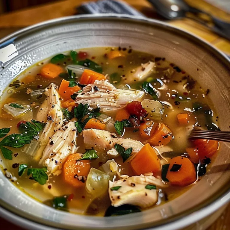 Tuscan Chicken Soup: A Hearty Italian Delight