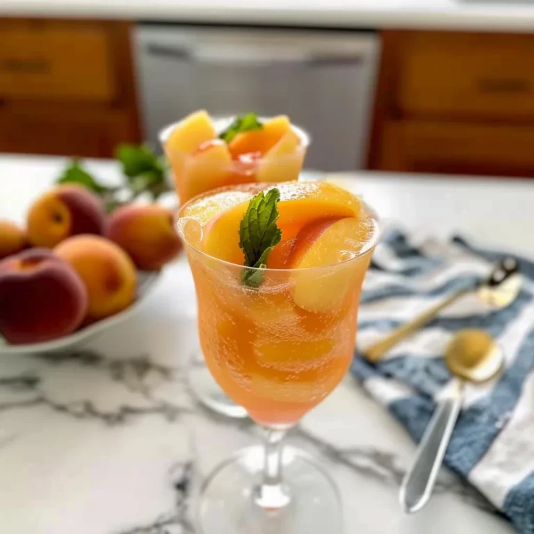 Peach Bellini Recipe: Refreshing Sparkling Cocktail Delight