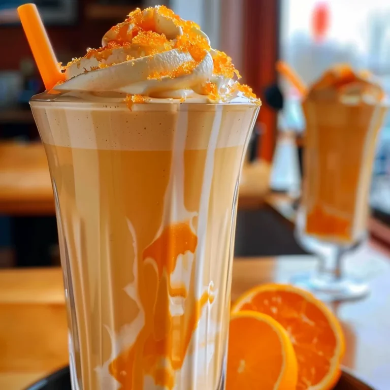 Orange Creamsicle Milkshake: A Creamy Summer Treat