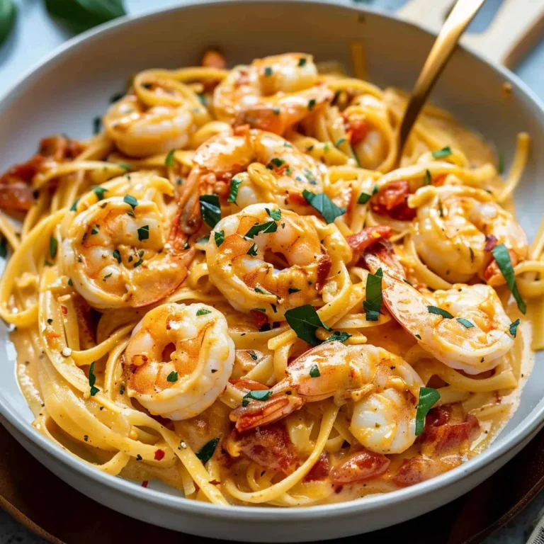 Creamy Tuscan Shrimp Linguine: A Luxurious Pasta Dish
