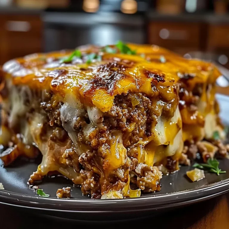 Cheesy Loaded Meatloaf Casserole – Comfort Food Delight