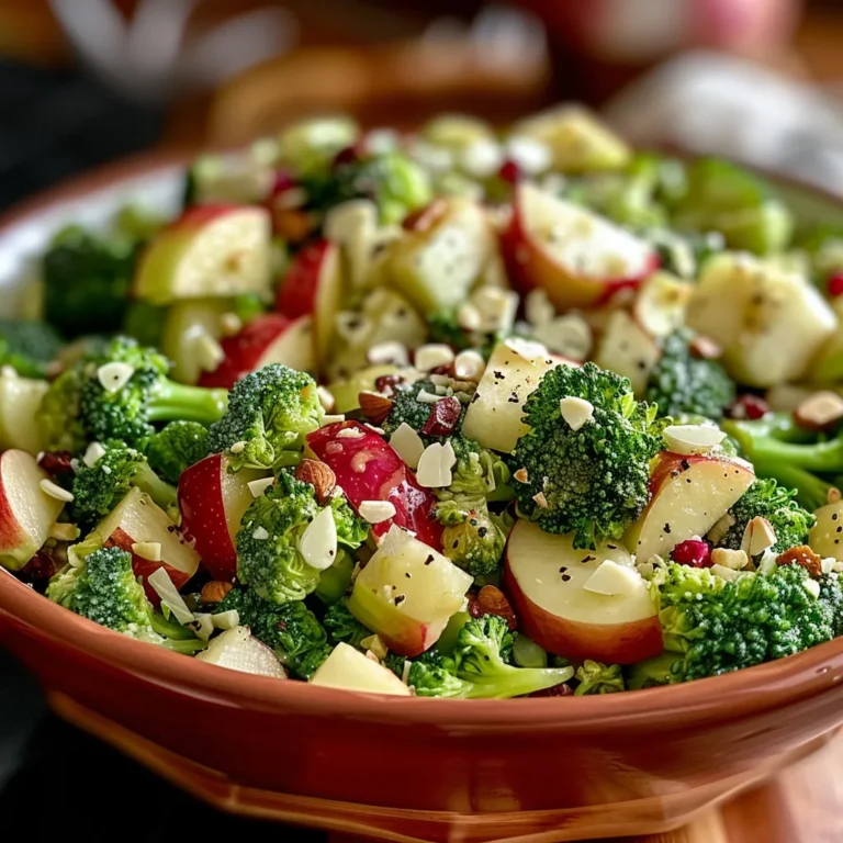 Honeycrisp Apple Broccoli Salad: A Crunchy Delight
