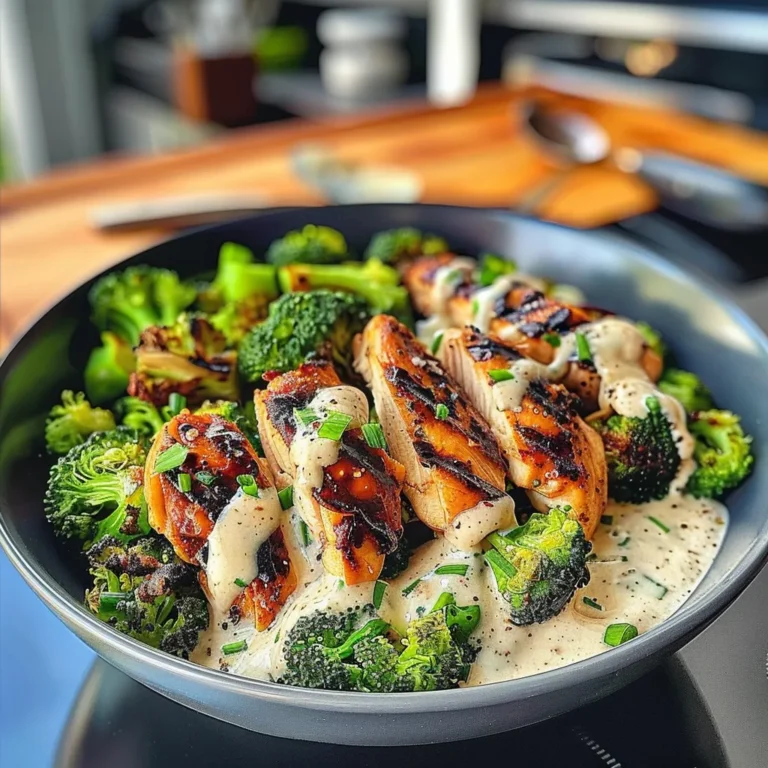Grilled Chicken & Broccoli Bowls: Easy Healthy Dinner Idea