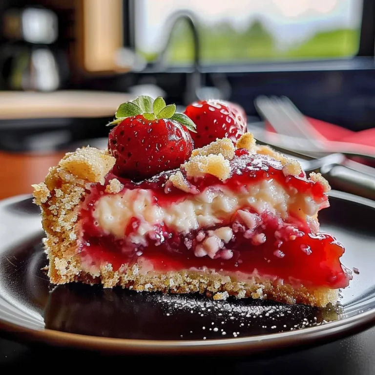 Easy Strawberry Cheesecake Dump Cake
