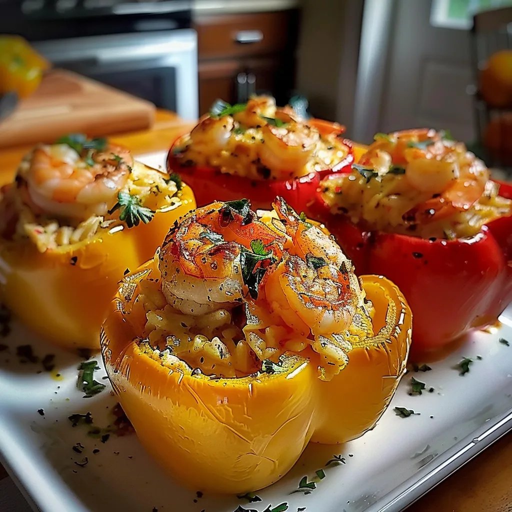 Tips for Crab and Shrimp Stuffed Bell Peppers