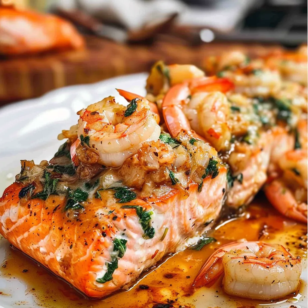 Tips for Crab and Shrimp Stuffed Salmon 