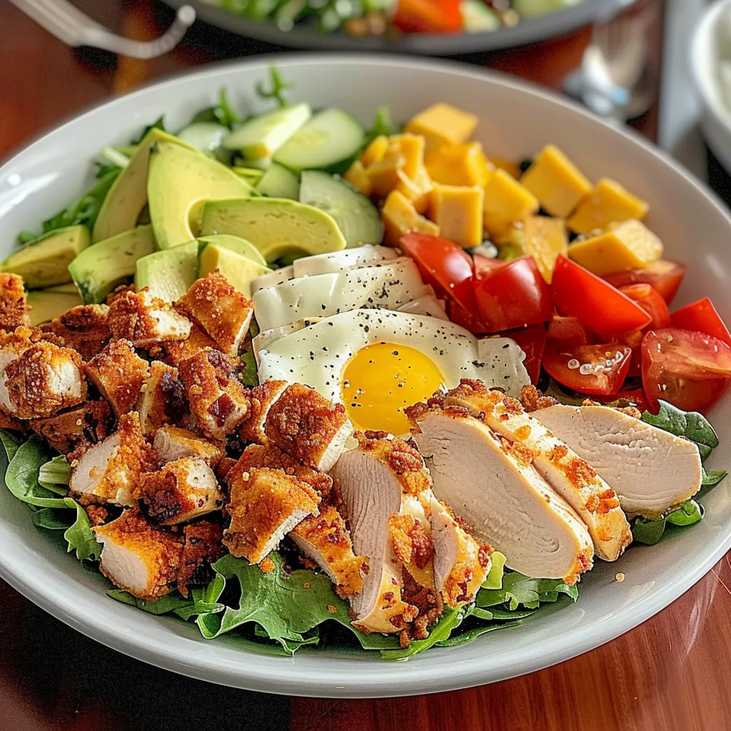 Tips for Crispy Chicken Cobb Salad – Healthy & Satisfying 